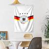 Deutscher Fussballbund Style Wall Decor Tapestry Art For Pet Memorial Birthdaywedding Party Backdrop Family Gift