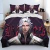 3D Anime,Record of Ragnarok,Cartoon Comforter Bedding Set,Duvet Cover Bed Set Quilt Cover Pillowcase,king Queen Size Bedding Set