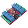 8-Channel Control Switch Relay 5V DC Computer Control Module Portable Relay Module PC Controller
