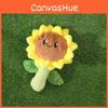 Cartoon Sunflower Plush Toys Children Soft Fill Doll Decorations Gift Holiday