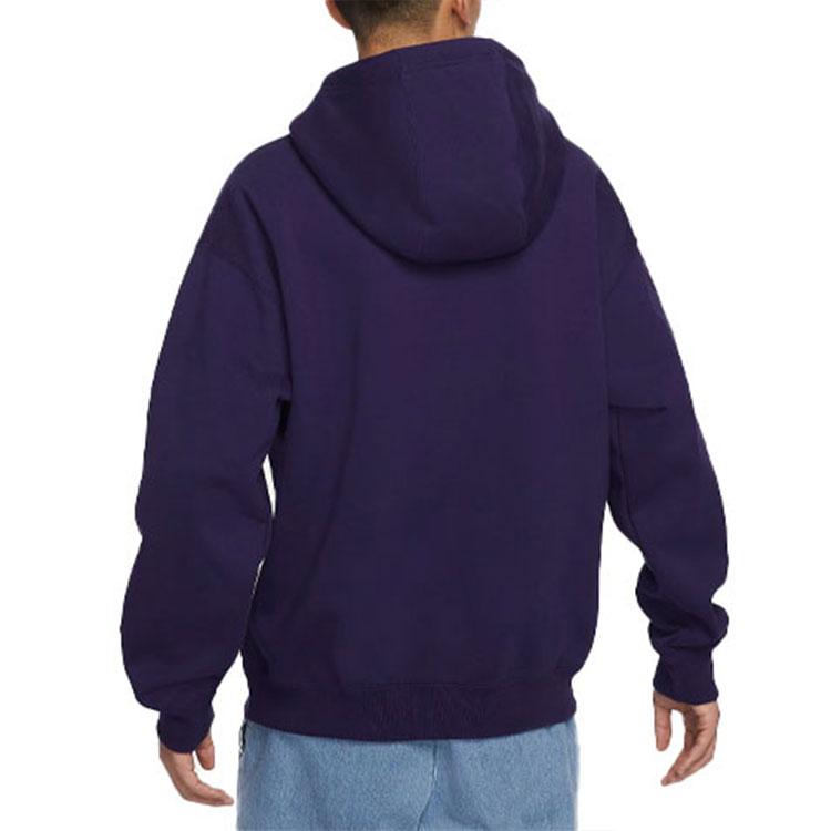 Nike Свитшоты SB Мужские Фиолетовые С капюшоном Умеренные Другие FQ2193-555