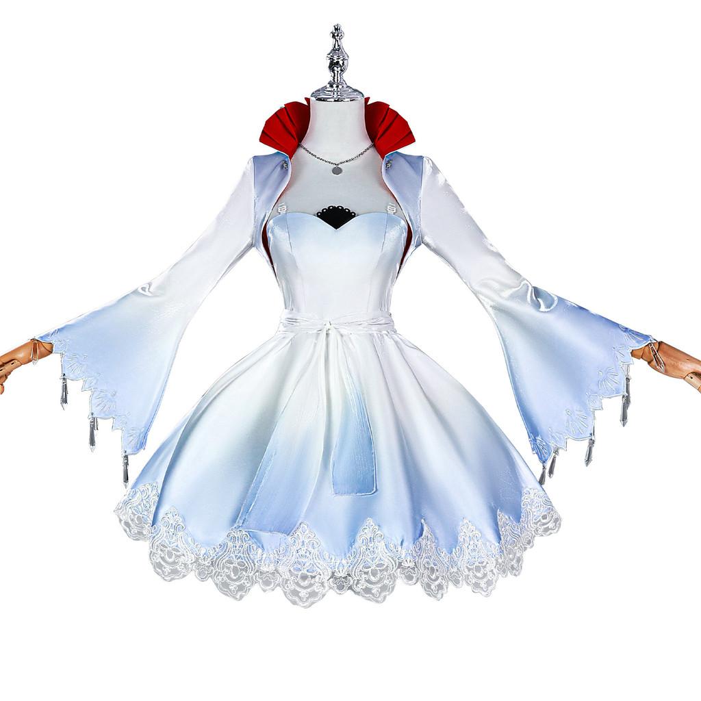 Rwby Ruby Rose Weiss Schnee Cosplay Costume With Polyester For Anime Conventions And Dress Up