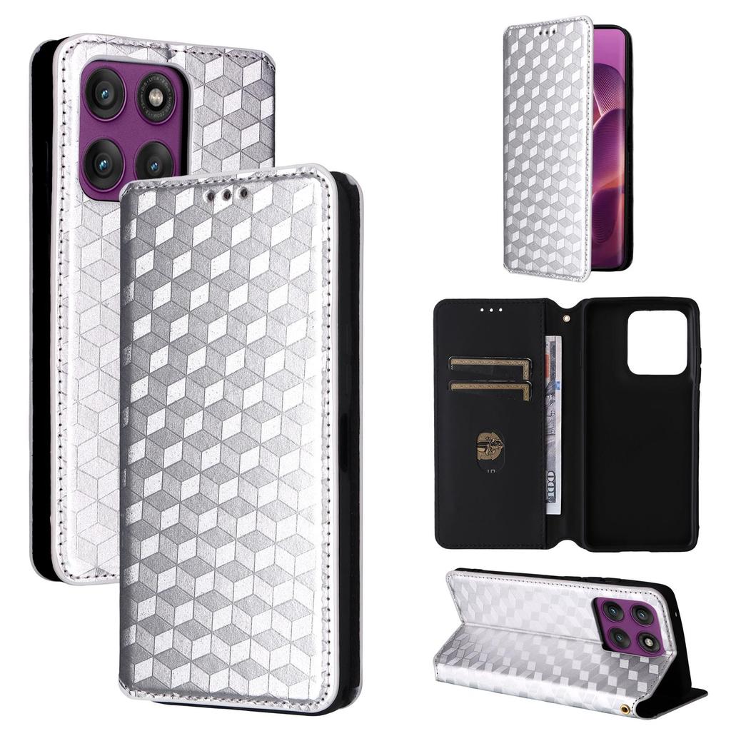 Flip Cover for Motorola Edge 60 Pro PU Leather Full-Body Protection With [RFID Blocking] Shockproof Durable Retro Phone Case