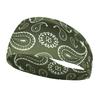 Paisley Sweatproof Absorbent Fitness Running Headband