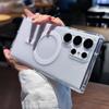 Для Samsung Galaxy S24 Ultra Luxury Magsafe Магнитный прозрачный чехол для телефона с рамкой для Samsung S21 S22 Plus S23 FE S24+ Чехол