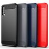 Carbon Fiber Case For Samsung Galaxy A01 A11 A21 A21S A31 A41 A51 A71 5G M31 M51 A6 A8 2018 Soft Silicone Shockproof Phone Cover