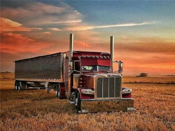 Алмазная живопись Новая коллекция грузовик 5d Diy вышивка грузовик пейзаж мозаика вышивка крестом домашний декор