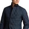 Polo Ralph Lauren Solid Color Long Sleeve Quilted Zip Collar Jacket Men Jackets Blue 710938508-001