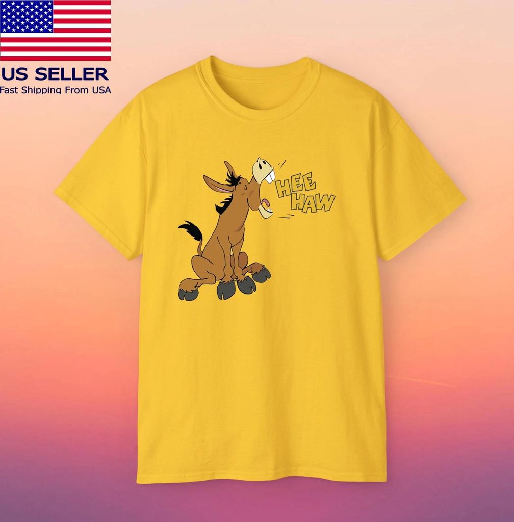 Hee Haw Cartoon Men's Yellow Size S-5XL
