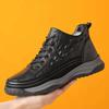 Модные зимние мужские ботинки Повседневные мужские хлопковые ботинки на платформе Кроссовки Теплые зимние ботинки Нескользящие мужские повседневные ботинки Masculina Zapatillas Hombre