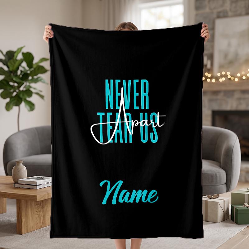 Port Adelaide Football Club Custom Flannel Blankets Soft Warm Cozy Throws for Home Decor Holiday Gifts