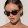 Protective Glasses Cat Eye Sunglasses Women Men Shades Simple Style Sun Glasses Anti Uv400 Vintage Travel Eyewear Female