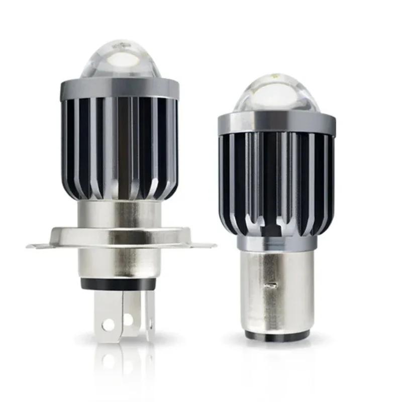 Фара для мотоцикла H4 BA20D CSP 12 В светодиодная мото дальнего/ближнего света светодиодные лампы 12000 лм супер яркая противотуманная фара для автомотоцикла