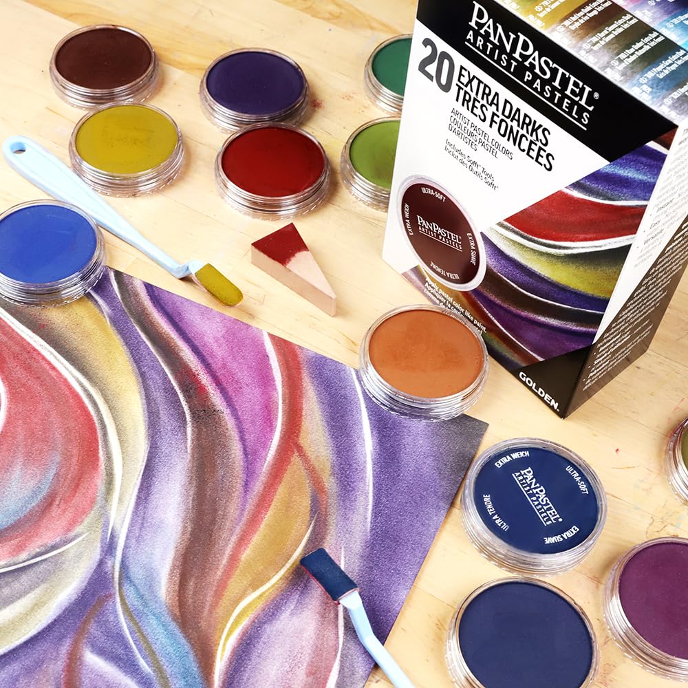 Holbein PanPastel 20 Colors Extra Dark Shade 30207