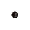 UD Big Thumb Retro Stripe Shift Knob for Fine Black Condor, 150mm,