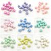 Round 14mm Accessories Materials Loose Beads Acrylic AB Magic Color Handmade DIY Bracelet Earring Making 10pcs  Delicate Jewelry