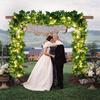 Artificial Light Faux Cherry 10 Ft Garland String Blossom Garland Green Creeper
