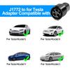 Адаптер для зарядки электромобиля для Type1 J1772 к Teslas Model XY 3 S для разъема зарядного устройства EV Разъем для пистолета-переходника EVSE