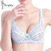 Women Sexy Lace Bras Push Up Bralette Embroidery Bra  Hollow Out Brassiere Female Underwire Underwear