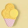 Cute Slow Feeder Dog Bowl Ice Cream Shaped Slow Feeding Dish Pet Slow Licking Mat  Pet Supplies