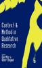 Книга Context and Method In Qualitative Research