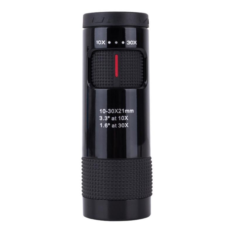 Наблюдение за дикой природой в природных заповедниках Телескоп 10-30X21 Монокуляр с зумом