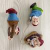 Hanging Dwarf Figurines Resin Gnome Tree Hugger Ornament Creative Mini Gnome Tree Sculpture for Outside Yard Lawn