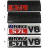 Автомобильный ABS IFORCE 5.7L V8, логотип, эмблема, наклейки, наклейки для Tundra Prado Tacoma Land Cruiser, аксессуары для стайлинга