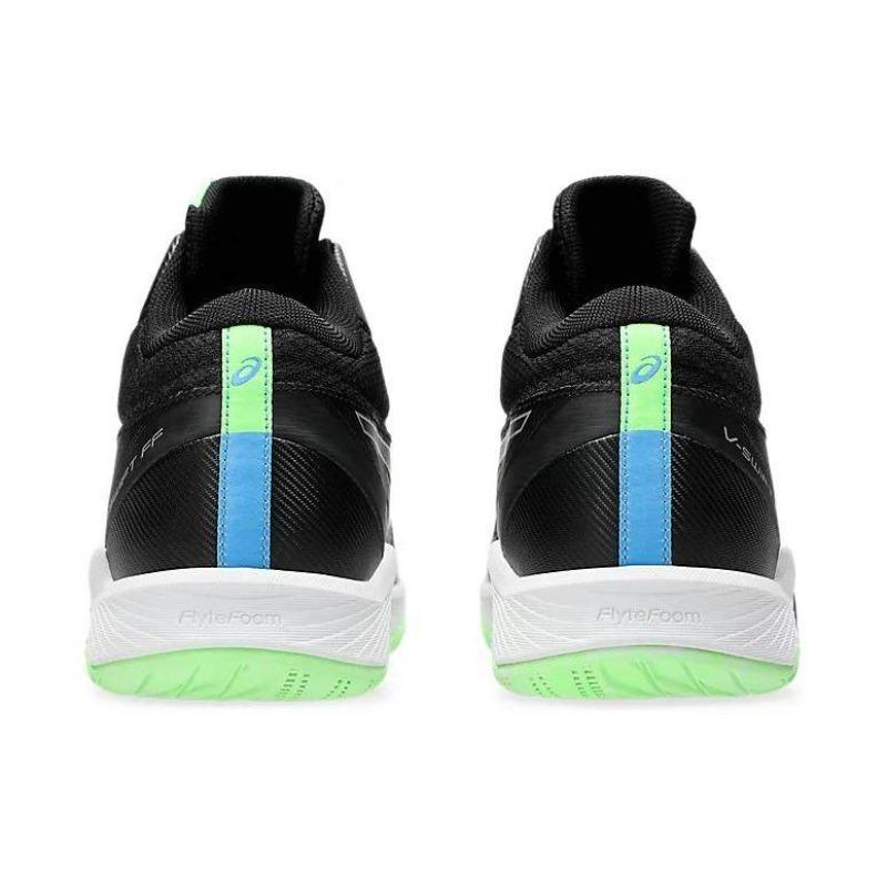 Asics V-SWIFT FF MT 4 Унисекс Средние Тренировочные Кроссовки Черно-Зеленые 1053A064-001