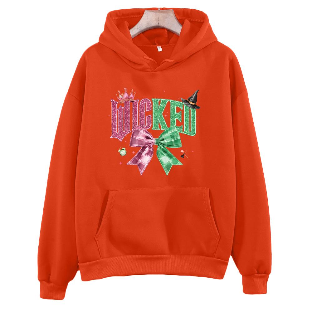 Худи Wicked for Good Худи для фанатов мюзикла Wicked Подарок на День святого Валентина Худи Мода Женская Мужская Эстетичная Осенне-зимняя Толстовка