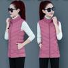 Осенне-зимний женский легкий пуховый хлопковый жилет, женский жилет, съемная шапка, легкий женский жилет больших размеров