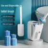 Беспробивной одноразовый набор туалетной щетки - Очиститель для ванной без мертвых углов.