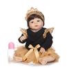 NPK 55cm Original NPK Reborn Baby Toddler Gir Very Soft Full Body Silicone Doll Bath Toy
