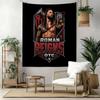 Roman Reigns1 Wall Decor Tapestry Art For Pet Memorial Birthdaywedding Party Backdrop Family Gift