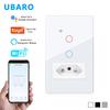 Умный WiFi-переключатель Graffiti Тип 118 с розеткой американского стандарта, совместимый с Alexa