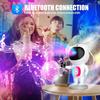 Astronaut Starry Sky Projection Light with BT Speaker 3-in-1 Night Lights Remote Control RGB Ambient Lamp