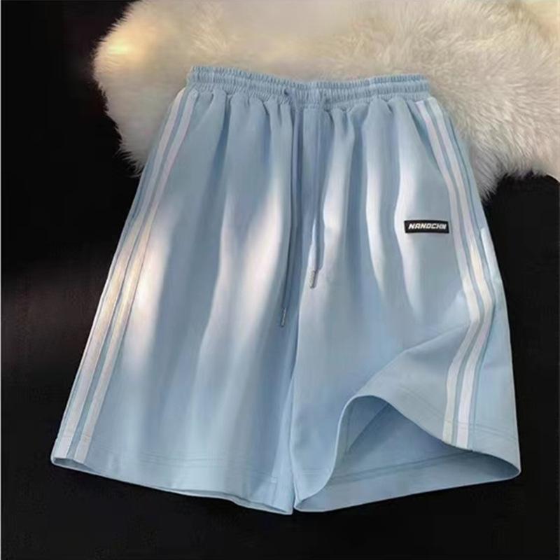 Five Points Sports Shorts Женские летние тонкие свободные брюки большого размера с высокой талией для выхода в свет, повседневные прямые брюки