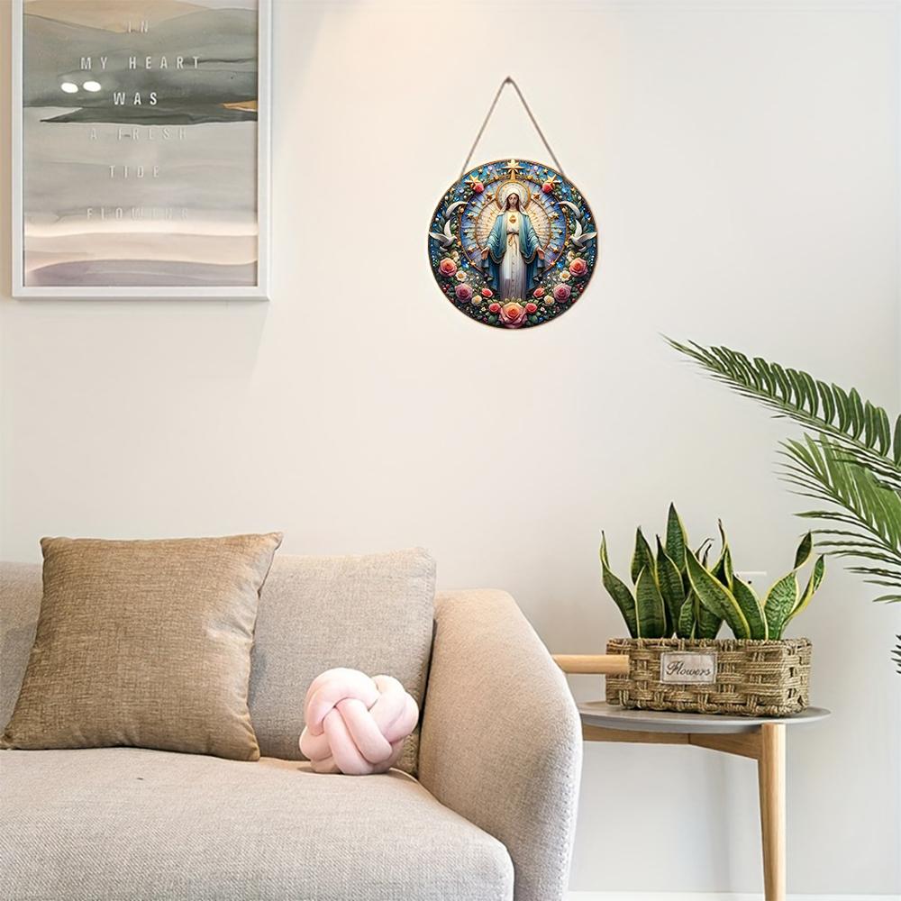 Узор - подвеска-ангел, украшение для стен или дверей дома, 2D плоский деревянный, рождественское украшение, подарки для друзей и семьи