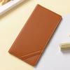 Universal Multi-card Slot Card Holder Solid Color PU Leather Business Card Case ID Package Men Women
