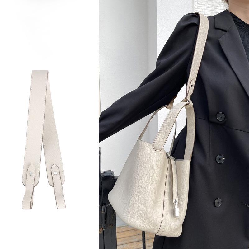 Genuine Leather Cowhide Adjustable Shoulder Strap for Handbags and Belt Bags