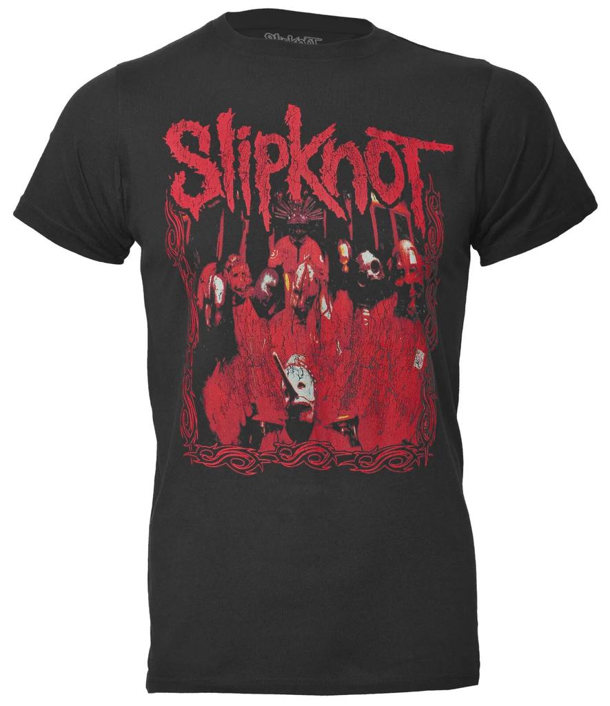 Официальная футболка Slipknot Рамка с масками группы Черная Хэви-метал Новая S M L XL XXL