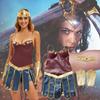 Wonder Justice League Woman Cos Clothing Stage Perform Suit Movie Cosplay