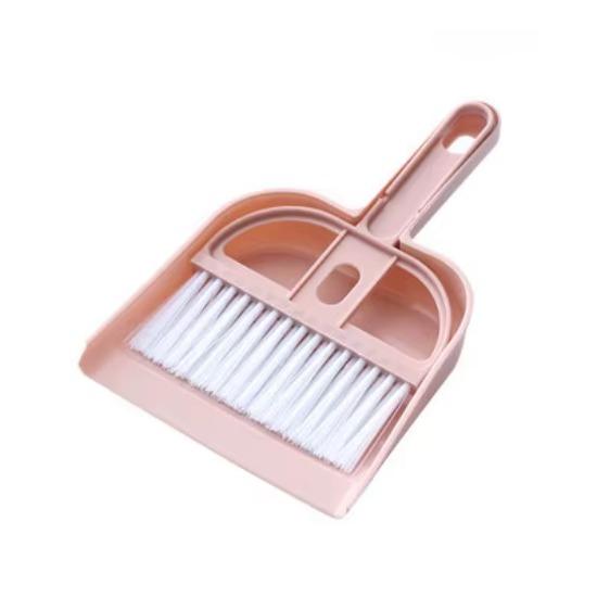 Mini Cleaning Brush Wall-Hung Small Broom Mini Pretend Montessori Materials Dustpan Desktop Sweeper Garbage Cleaning Shovel