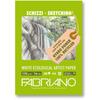 FABRIANO WHITE ECOLOGICAL ARTIST PAPER-Block29,7x42cm-120gsm-40sheet