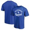 [Fanatics] Fanatics 2025 MLB Постсезон Los Angeles Dodgers NL West Division Постсезон Раздевалка Футболка ML25AS153 СИНИЙ (СИНИЙ)