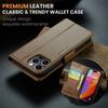 CaseMe Wallet Leather Case for iPhone 15 Pro Max 15 Plus 14 Pro Max 13 12 11 Book Wallet case Magnetic Phone case for iPhone 15