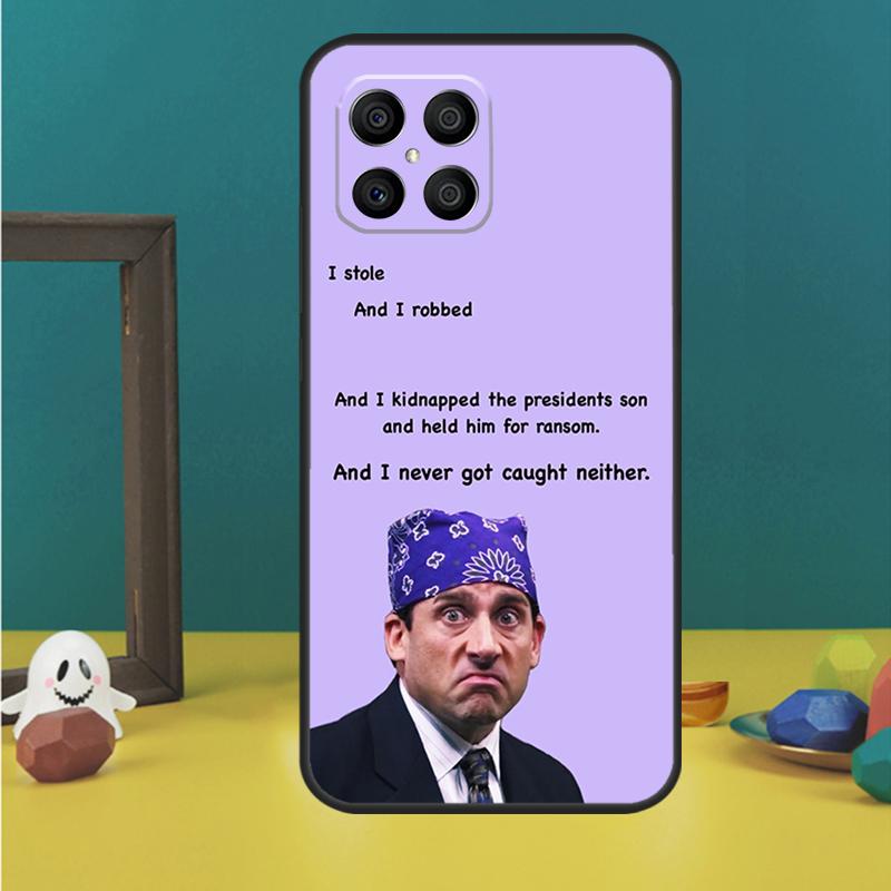 Чехол Office Prison Mike для Honor 200 Pro X9b X9a X8b X8a X8 X9 X9c 50 70 90 Lite Honor Magic 5 6 7 Pro
