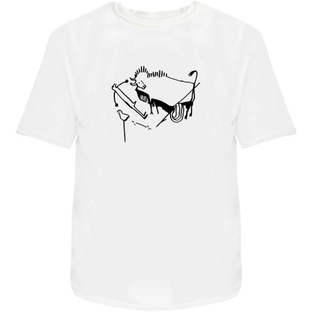 'Lascaux Cave Painting' Men's_Women's Cotton T-Shirts (TA018072)