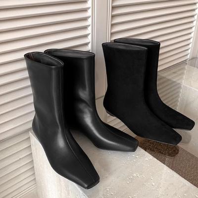 Дизайнерские женские ботинки-слипоны в рыцарском стиле, модные ботильоны на танкетке, на низком каблуке, для танцев, туфли для платья, уличный стиль, банкетная вечеринка, короткие ботильоны