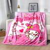1pc. Cute My Melody Strawberry Theme Blanket - Perfect for Home, Office, Outdoor Use, Gift Idea, Suitable for All Seasonsz041791